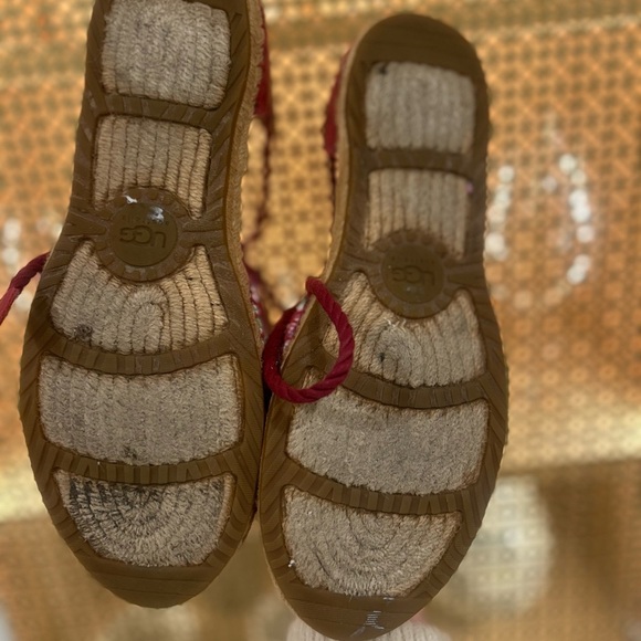 Womens Ugg Libbi Serape Espadrilles D'Orsay Flats Summer Shoes size 8! - Picture 6 of 9